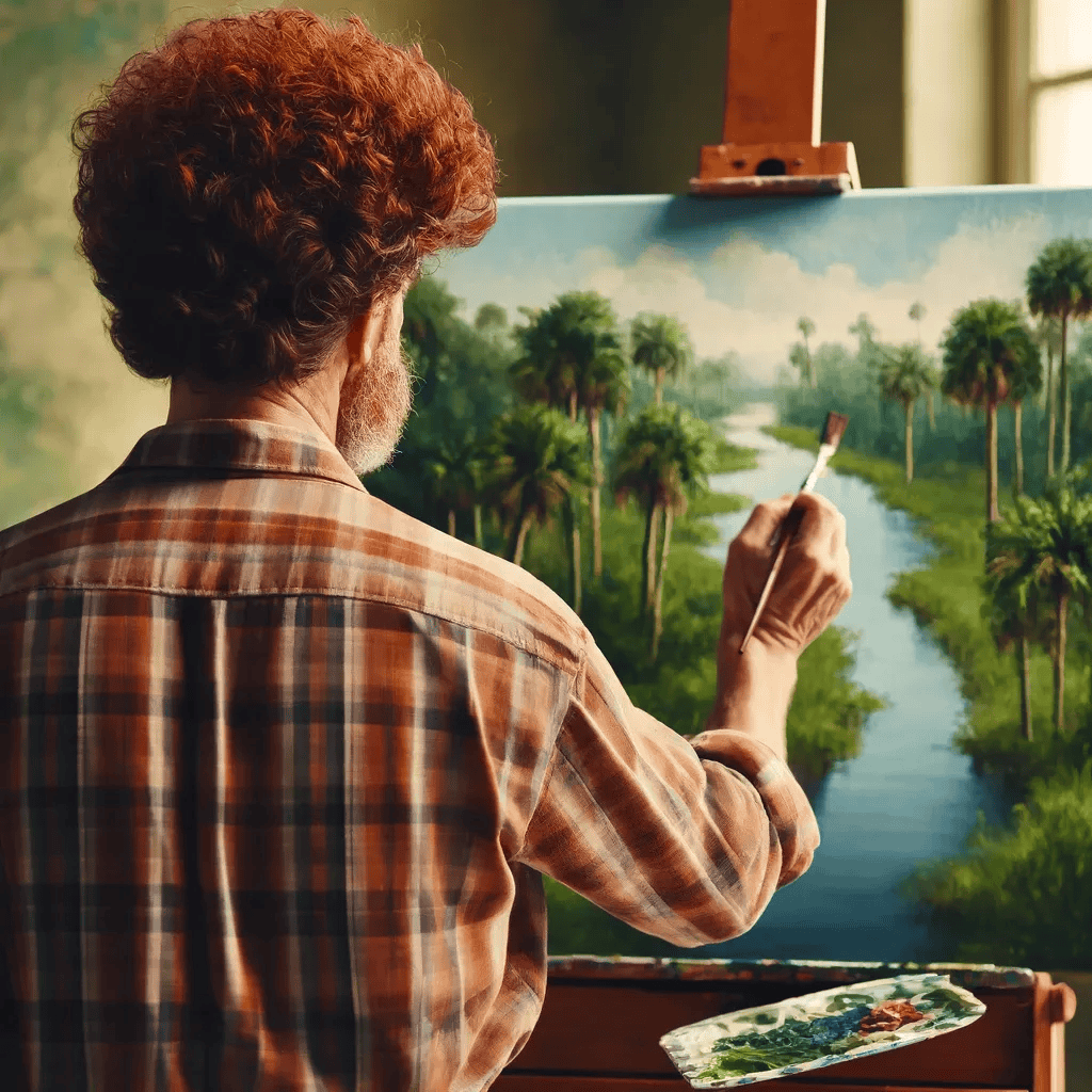 Bob Ross in Florida